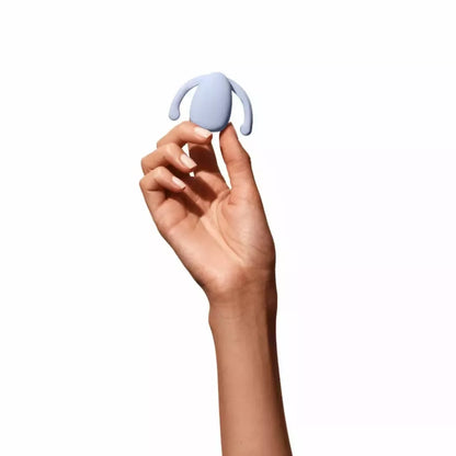 Dame Products Eva II intymus laisvų rankų prietaisas, baltas, silikoninis, USB