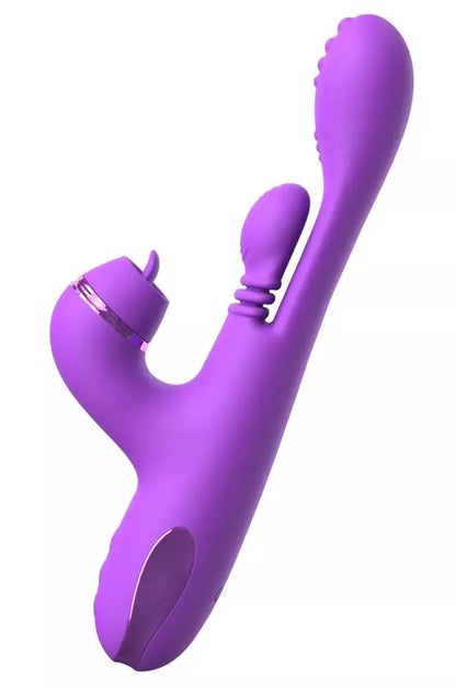 Daugiafunkcis įrenginys Fantasy For Her IntiMotion Pulse Pro, violetinis, 24 cm