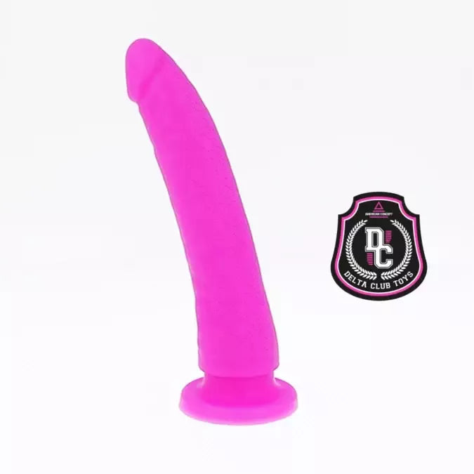 Delta Club Lilac Intimate Silicone Model 20cm x 4cm Hipoalergiškas