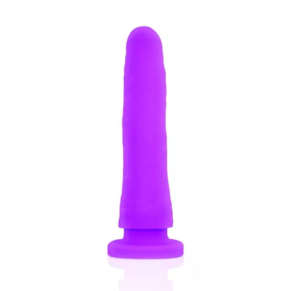 Delta Club reguliuojama diržų sistema su violetiniu silikoniniu antgaliu 17 cm