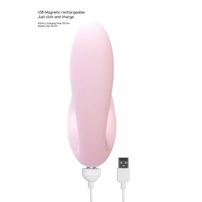 Desirable Bendable Air Pulse Vibrator - lankstus silikoninis vibratorius, įkraunamas per USB
