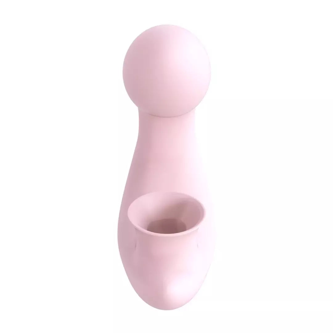 Desirable Bendable Air Pulse Vibrator - lankstus silikoninis vibratorius, įkraunamas per USB