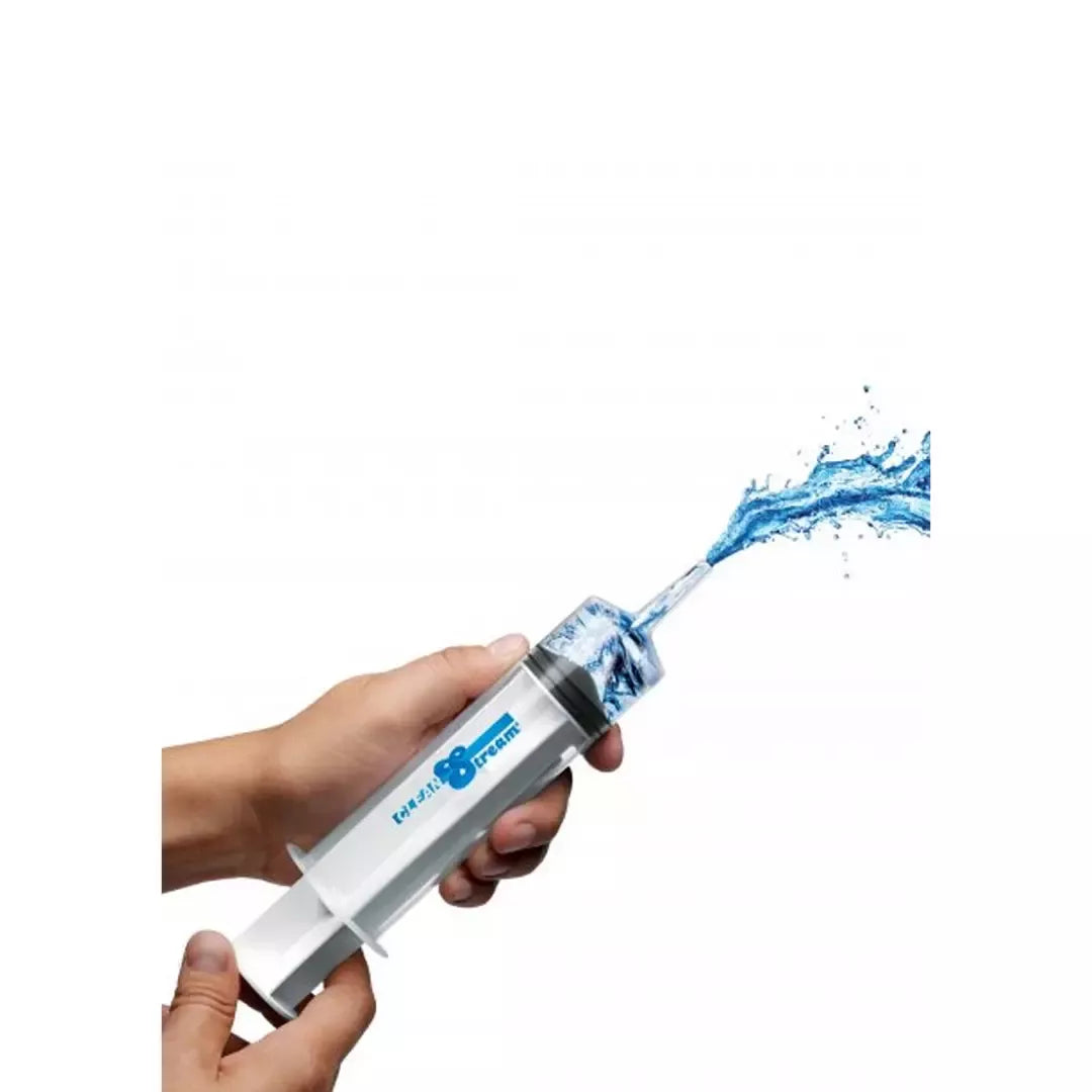 Didelis higieninis valymo švirkštas CleanStream 150 ml – su tikslia matavimo sistema