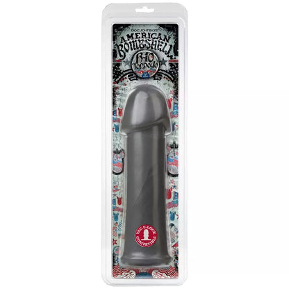 Doc Johnson American Bombshell B-10 Torpedo didelis analinis kamštis 26 cm juodas