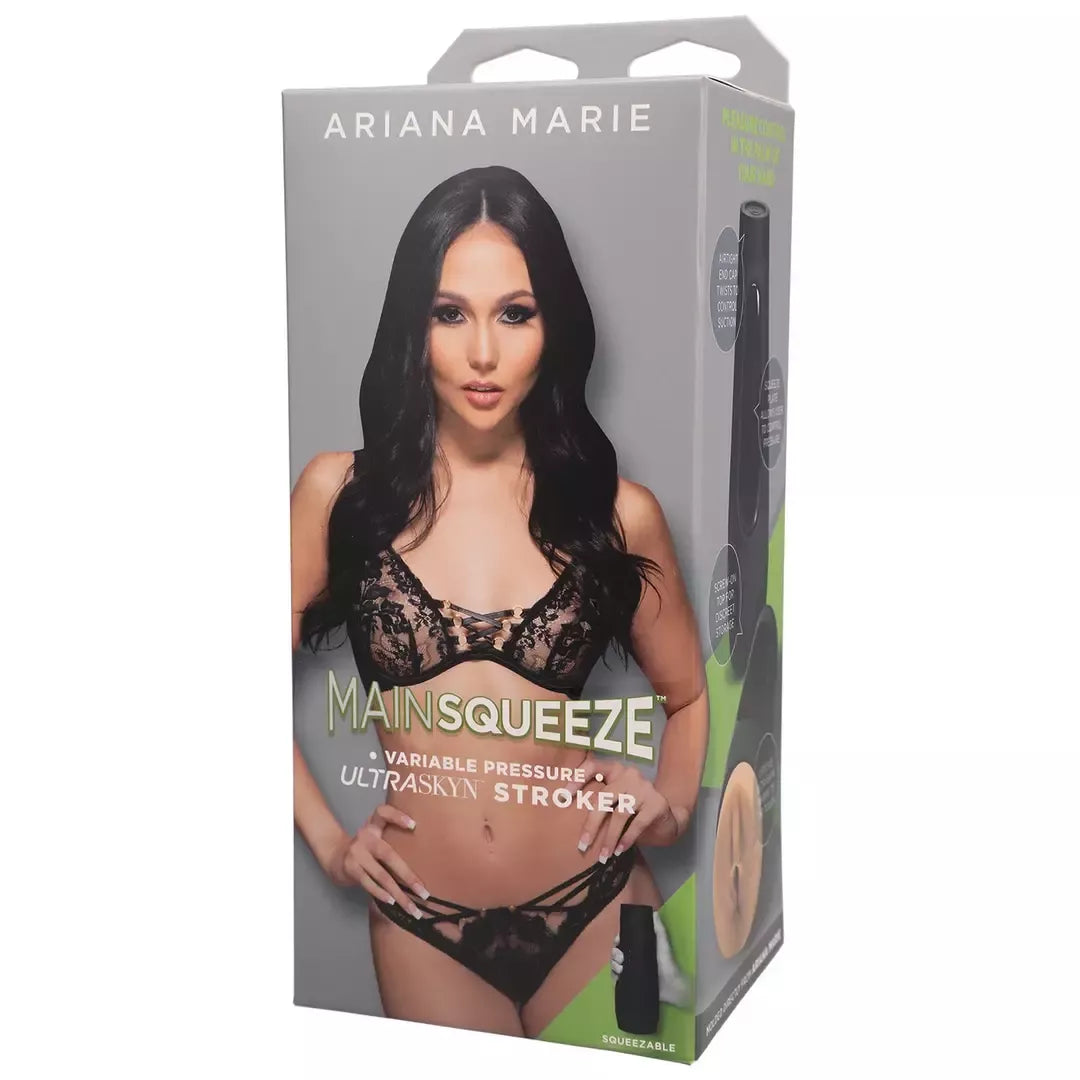 Doc Johnson Ariana Marie Vanilla ULTRASKYN intymus prietaisas 20 cm