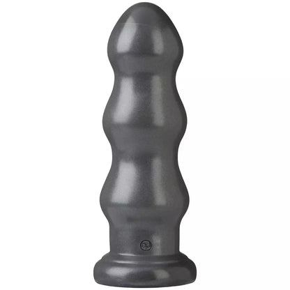 Doc Johnson B-10 Tango Large Plug PVC 25cm trigubų bangelių, juodas