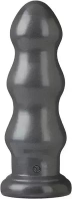Doc Johnson B-10 Tango Large Plug PVC 25cm trigubų bangelių, juodas
