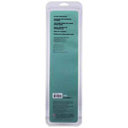 Doc Johnson Big Boy 12 colių intymus modelis – anatominis PVC, 30 cm, juodas
