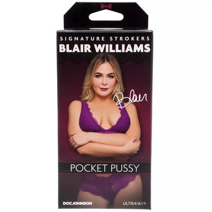Doc Johnson Blair Williams ULTRASKYN Pocket Stroker kompaktiškas modelis