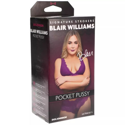 Doc Johnson Blair Williams ULTRASKYN Pocket Stroker kompaktiškas modelis