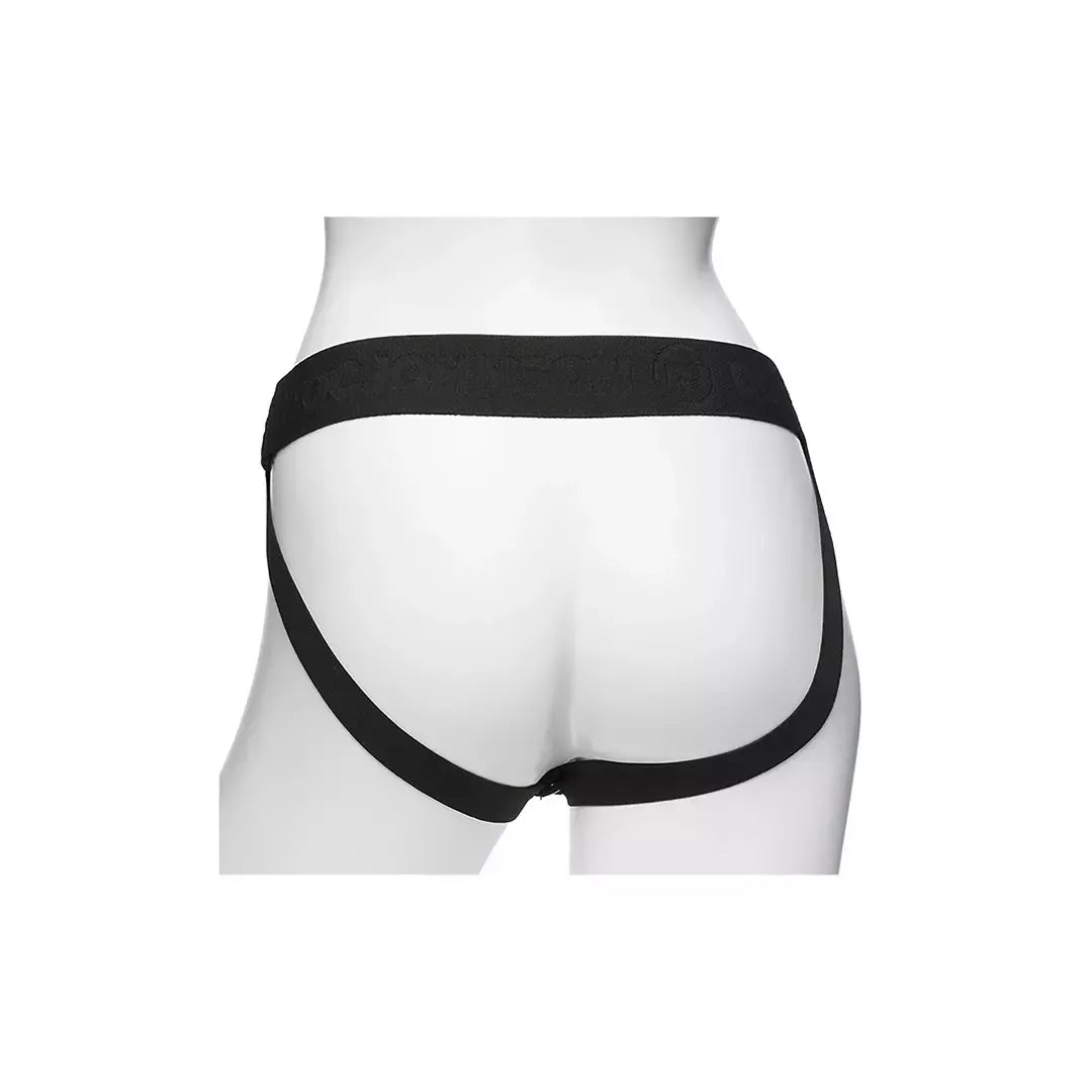 Doc Johnson Body Extensions Bold Silicone Harness su vibracijos sistema