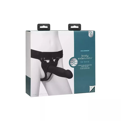 Doc Johnson Body Extensions Bold Silicone Harness su vibracijos sistema