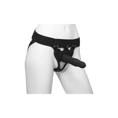 Doc Johnson Body Extensions Daring silikoniniai diržai su vibracijos sistema