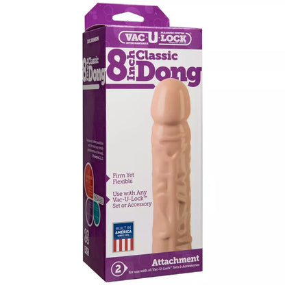 Doc Johnson Classic Dong 20 cm – anatomiškai suformuotas intymus modelis