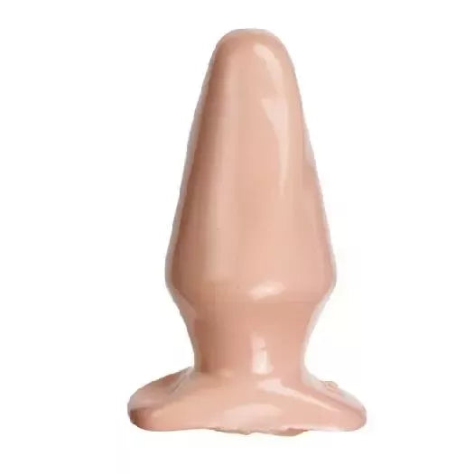 Doc Johnson Classic Intimate Plug Large 14cm juodas anatominio dizaino