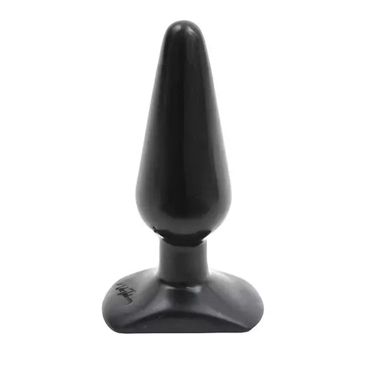 Doc Johnson Classic Medium Intimate Plug Black 13 cm