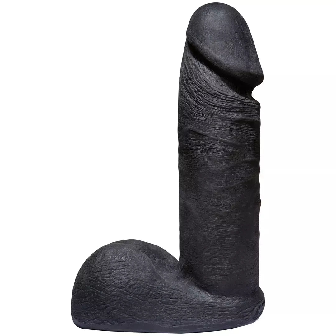 Doc Johnson Code Black ULTRASKYN 15 cm intymus priedas, juodas