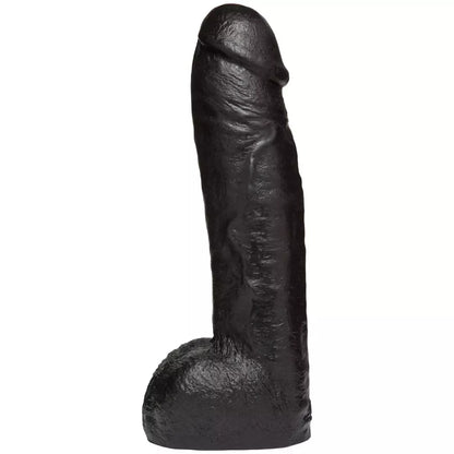 Doc Johnson CodeBlack 12” Vac-U-Lock priedas, anatominis juodas 30 cm