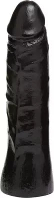 Doc Johnson CodeBlack Thin Vac-U-Lock 18 cm priedas, juodas