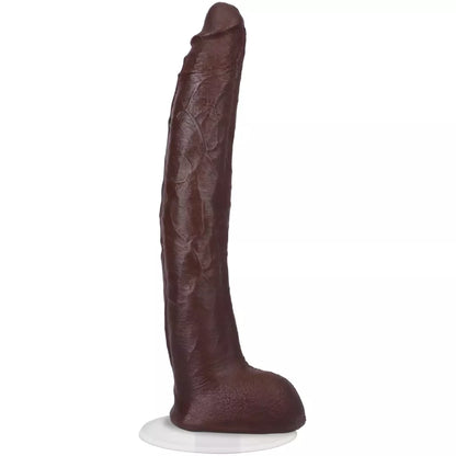 Doc Johnson Damion Dayski ULTRASKYN 30 cm anatominis modelis, šokoladinis
