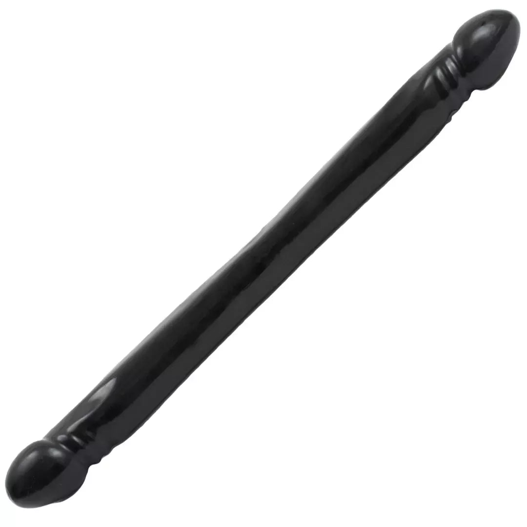 Doc Johnson Double Header Smooth Intimate Machine 45 cm PVC juodas