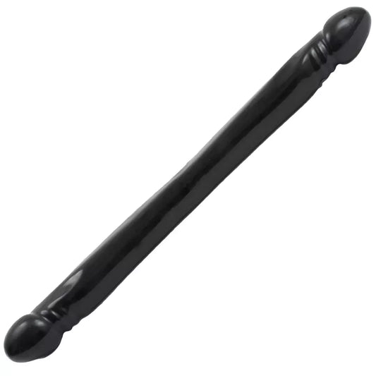 Doc Johnson Double Header Smooth Intimate Machine 45 cm PVC juodas
