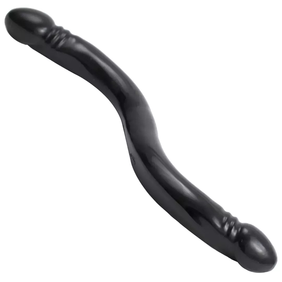 Doc Johnson Double Header Smooth Intimate Machine 45 cm PVC juodas