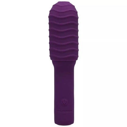 Doc Johnson Elite Mini intymus prietaisas, rožinis, įkraunamas silikoninis, 10 cm