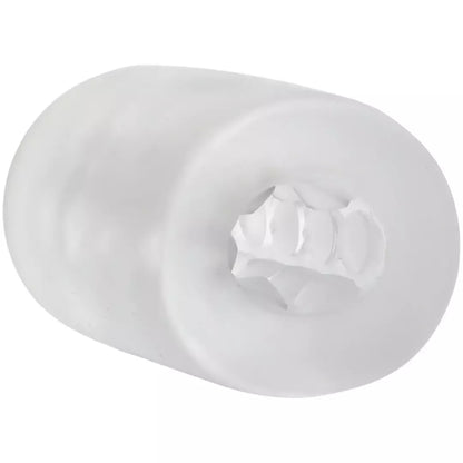 Doc Johnson Glow Helping Head Sleeve Frost/Green Glow silikoninė mini mova