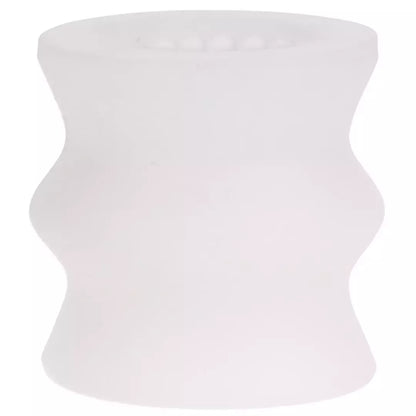 Doc Johnson Helping Head Silicone Sleeve Frosted 2”