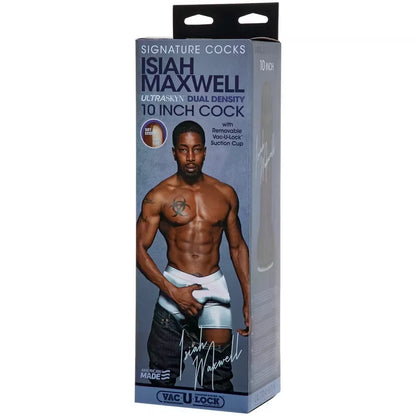 Doc Johnson Isiah Maxwell ULTRASKYN anatominis modelis 25 cm smėlio spalvos