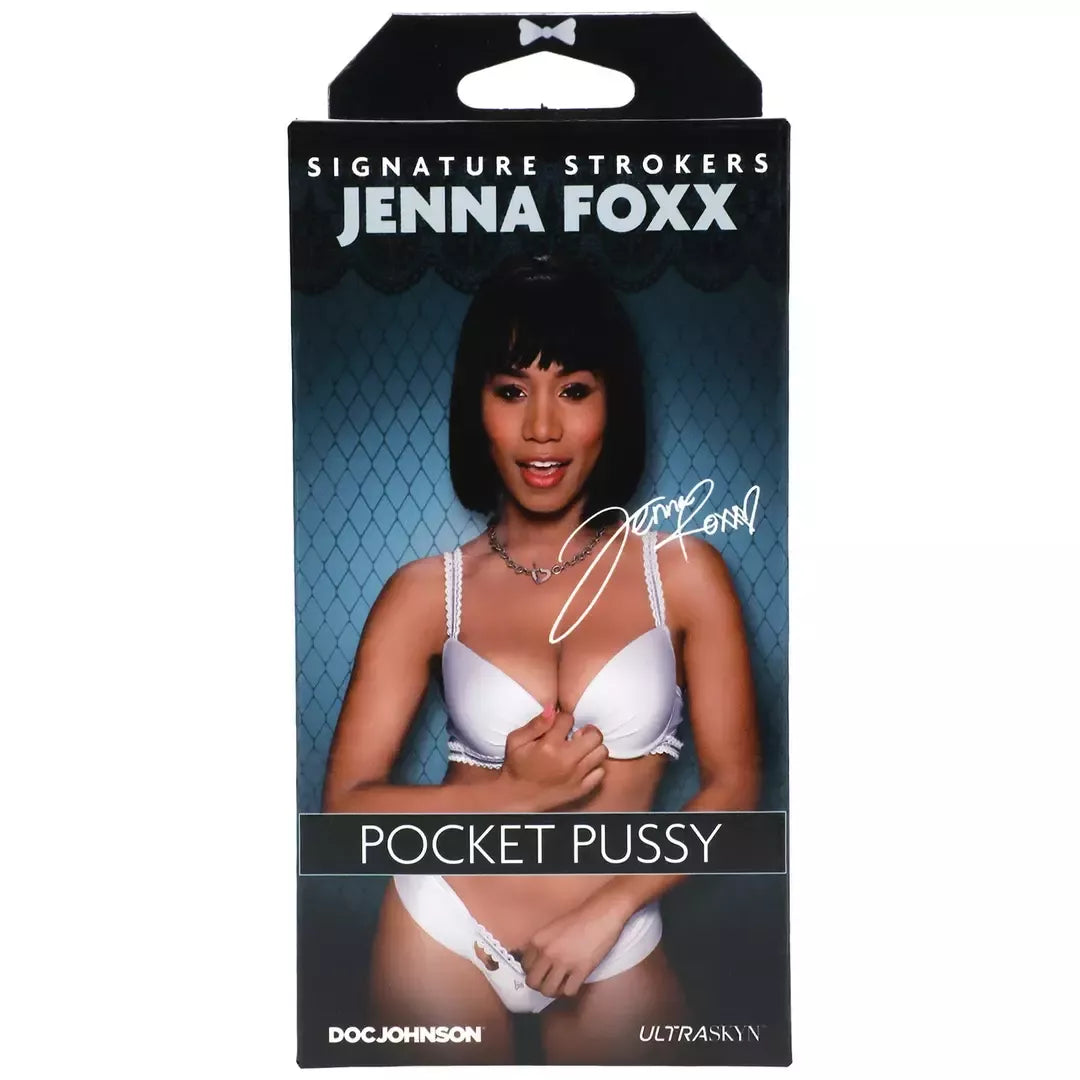 Doc Johnson Jenna Foxx ULTRASKYN Compact Intimate Device, tekstūruotas dėklas