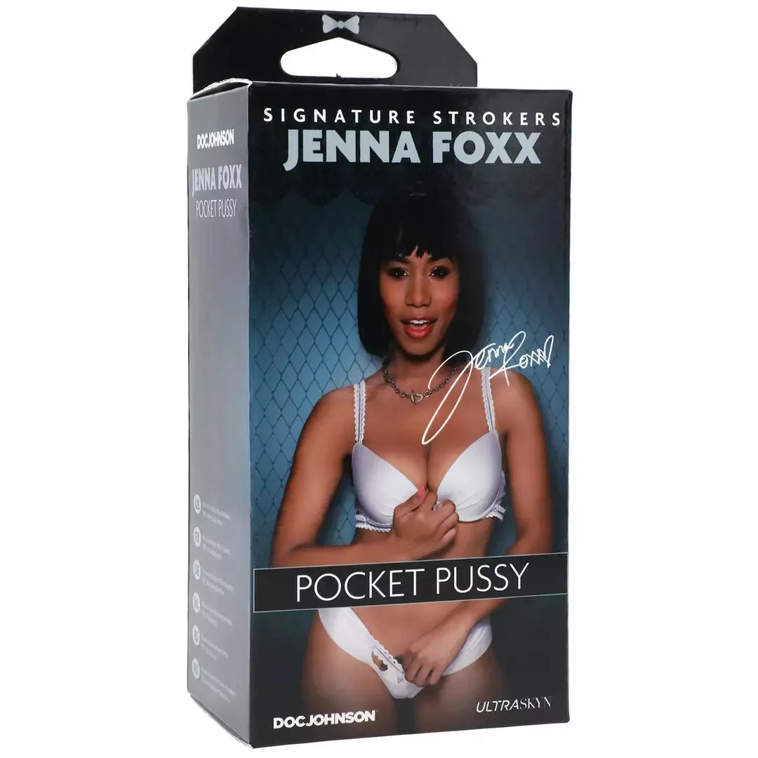 Doc Johnson Jenna Foxx ULTRASKYN Compact Intimate Device, tekstūruotas dėklas