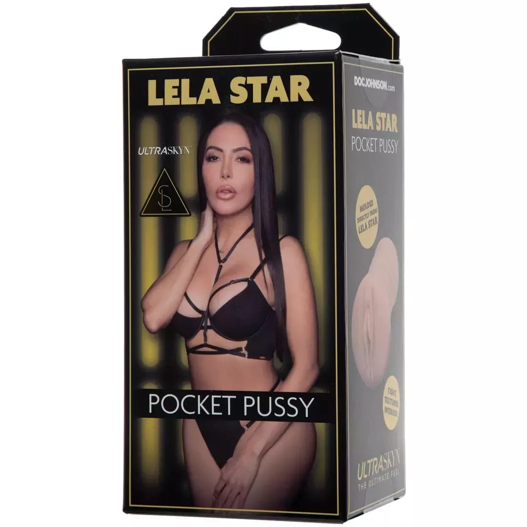 Doc Johnson Lela Star ULTRASKYN kompaktiškas rankinis intymus prietaisas