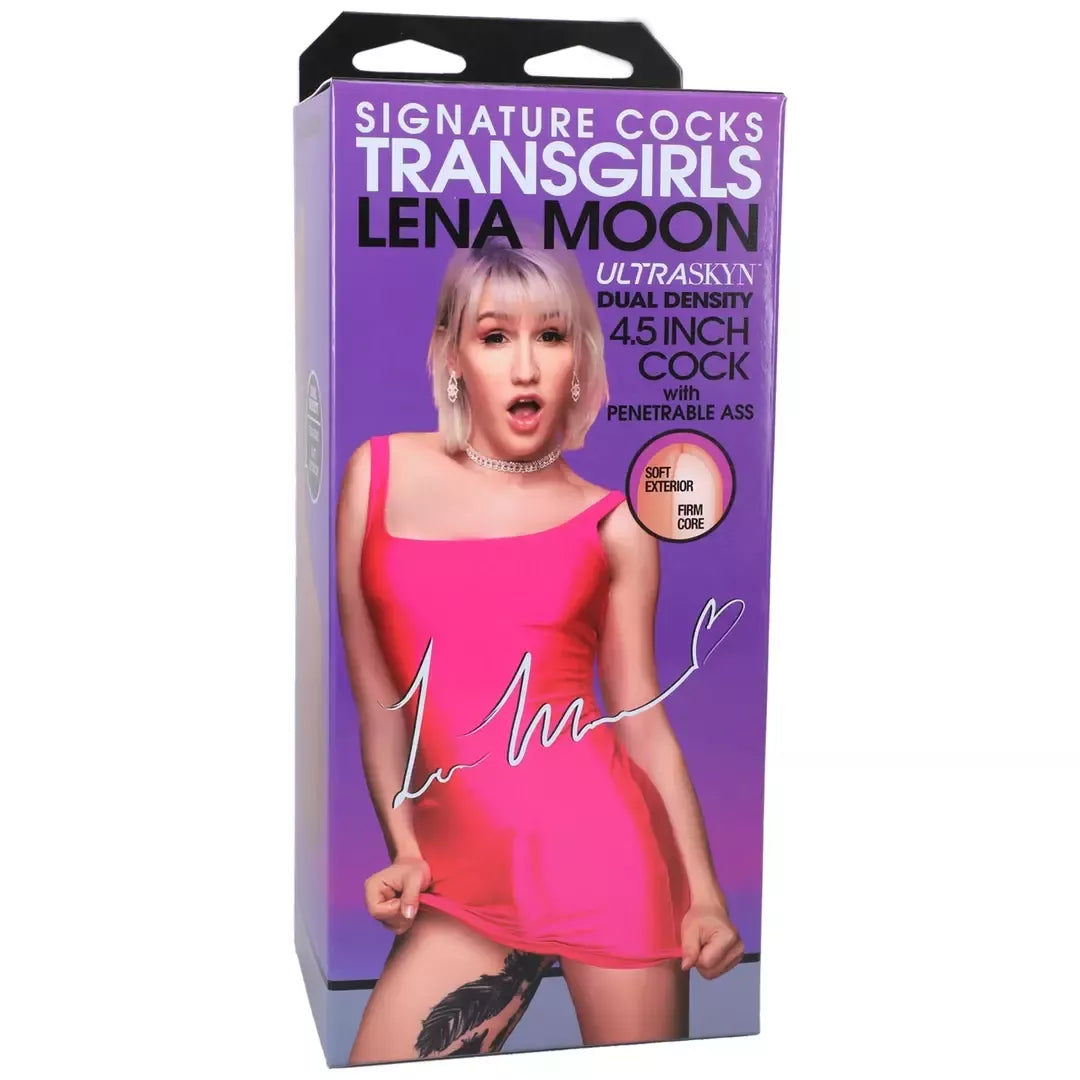 Doc Johnson Lena Moon Intimate Machine ULTRASKYN dvigubos tekstūros modelis