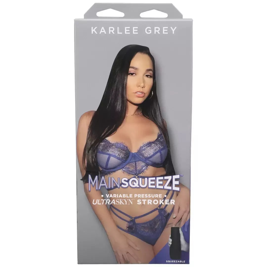 Doc Johnson Main Squeeze Karlee Gray ULTRASKYN kompaktiškas intymusis prietaisas