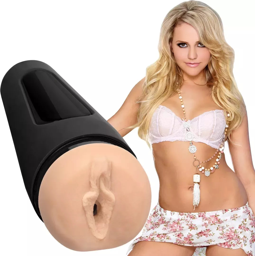 Doc Johnson Main Squeeze Mia Malkova ULTRASKYN intymus prietaisas, kūno spalvos