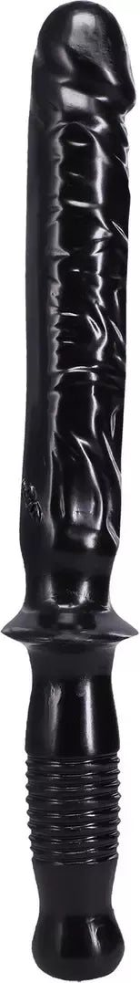 Doc Johnson Manhandler Intimate Wand 37 cm balta ergonomiška rankena