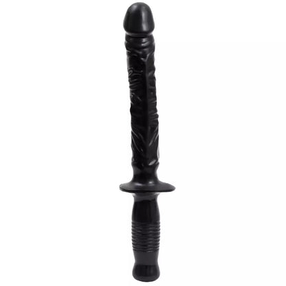 Doc Johnson Manhandler Intimate Wand 37 cm balta ergonomiška rankena