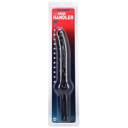 Doc Johnson Manhandler Intimate Wand 37 cm balta ergonomiška rankena