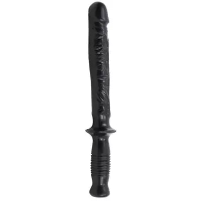 Doc Johnson Manhandler Intimate Wand 37 cm balta ergonomiška rankena
