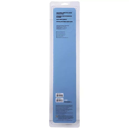 Doc Johnson Manhandler Intimate Wand 37 cm balta ergonomiška rankena