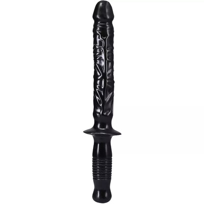 Doc Johnson Manhandler Intimate Wand 37 cm balta ergonomiška rankena