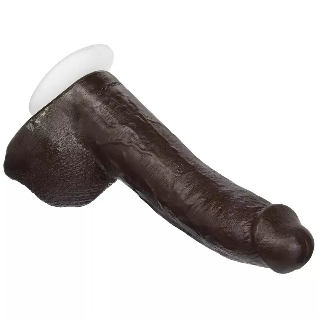 Doc Johnson Mr. Marcus 22 cm intymusis įrenginys su siurbtuku ir vibracija