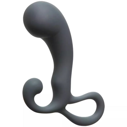 Doc Johnson OptiMALE P-Massager juodas silikoninis intymus prietaisas