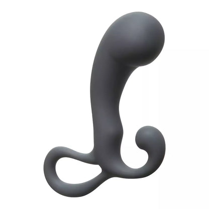 Doc Johnson OptiMALE P-Massager juodas silikoninis intymus prietaisas