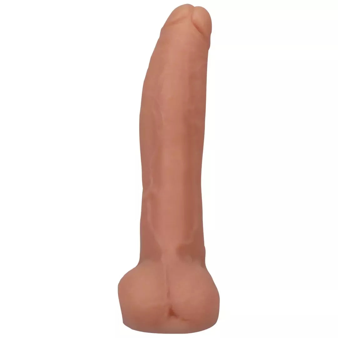 Doc Johnson Owen Gray silikoninis intymus modelis 22 cm su siurbtuku