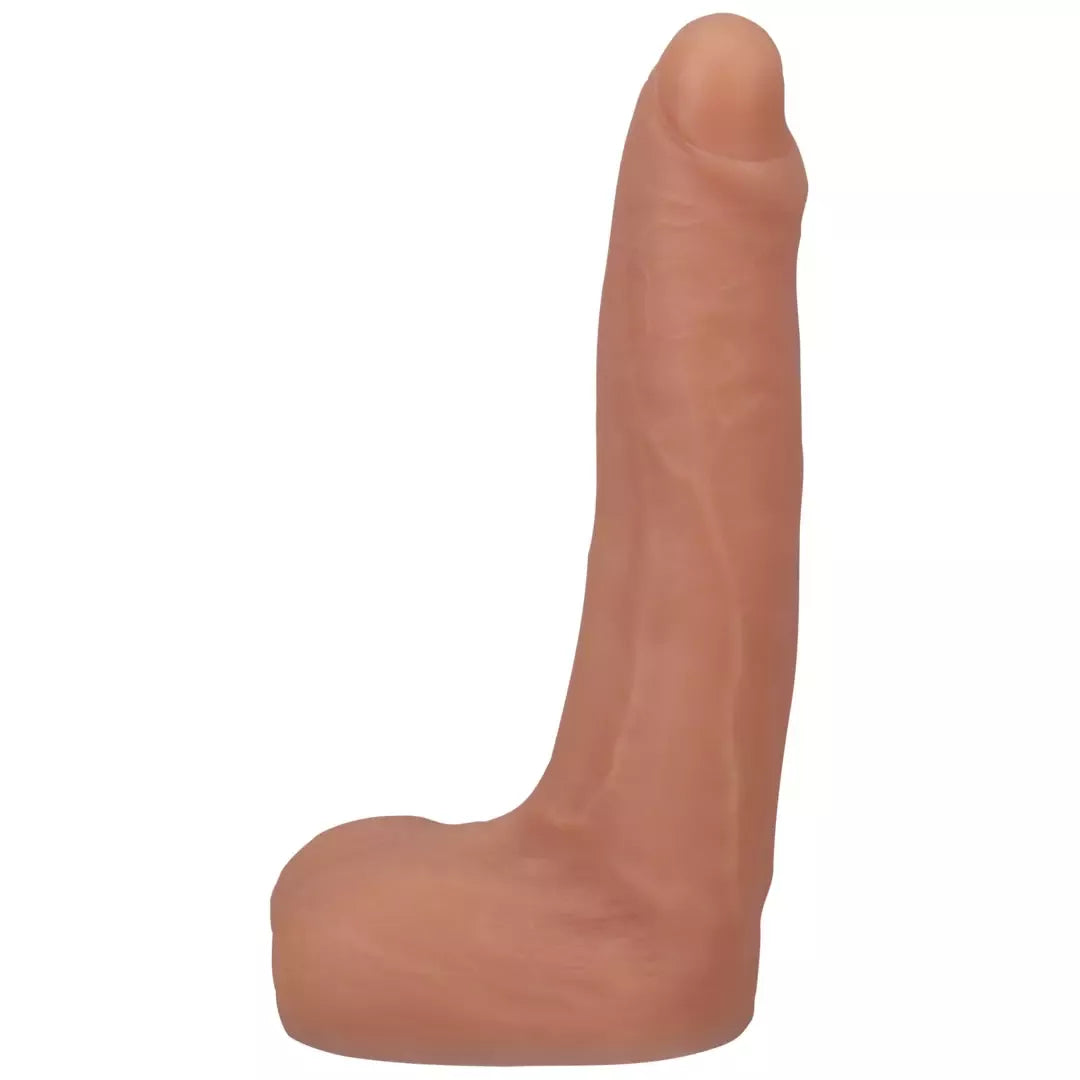 Doc Johnson Owen Gray silikoninis intymus modelis 22 cm su siurbtuku