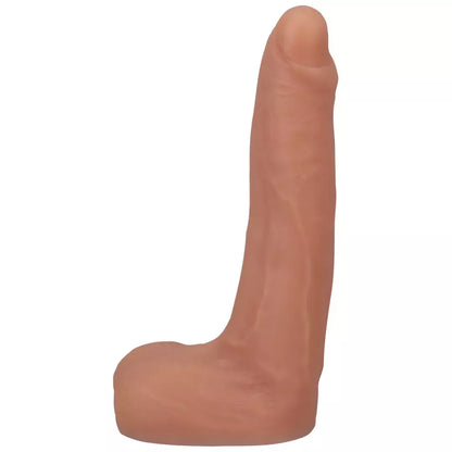 Doc Johnson Owen Gray silikoninis intymus modelis 22 cm su siurbtuku
