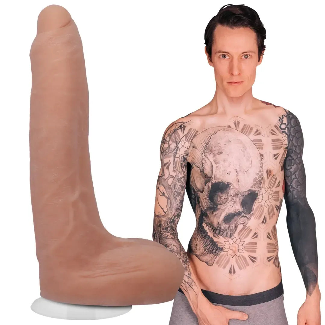 Doc Johnson Owen Gray ULTRASKYN anatominis modelis 22 cm su siurbtuku